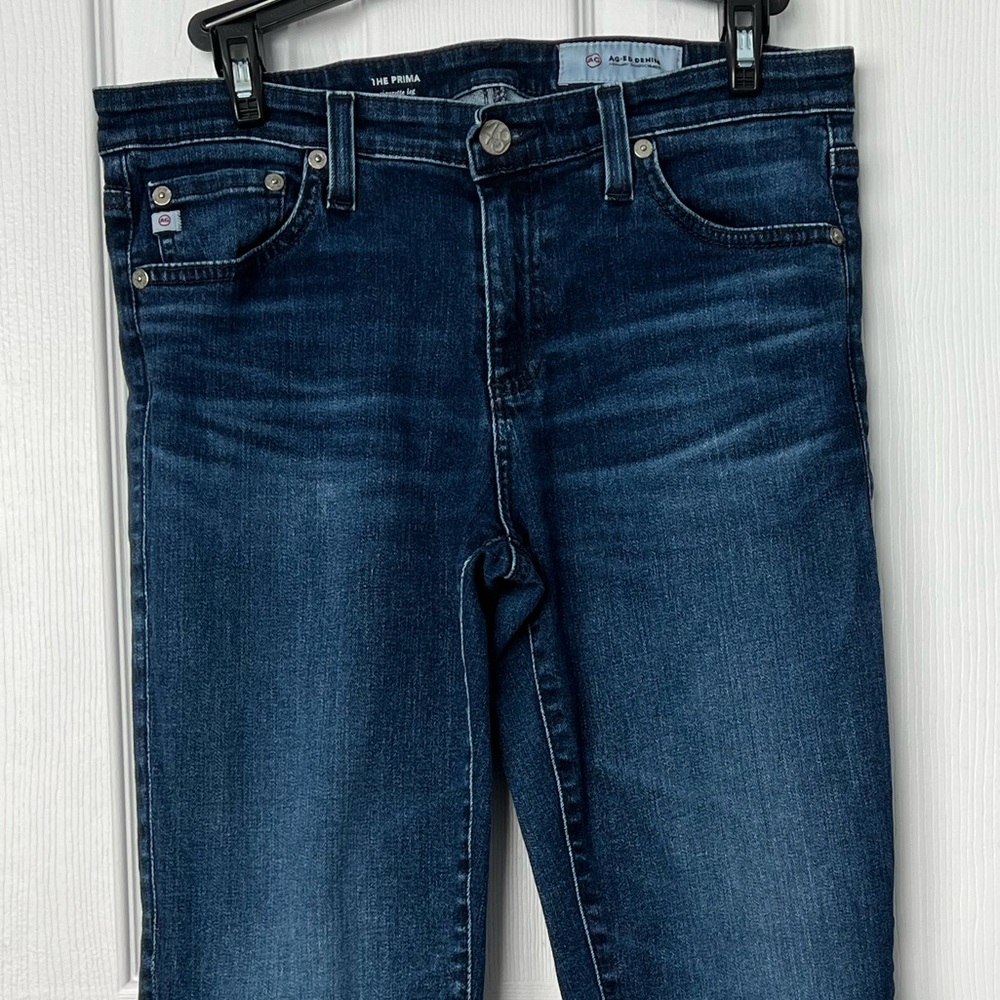 AG Jeans The Prima Cigarette Leg AG-ED Denim 28R Slim Straight Women Jeans